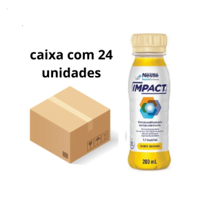 Impact Nestlé Sabor Banana 200ml - 24 Unidades