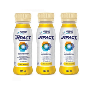 Impact Nestlé Sabor Banana 200ml - 3 Unidades