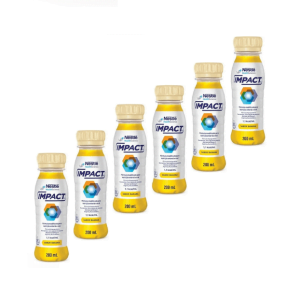 Impact Nestlé Sabor Banana 200ml - 6 Unidades