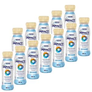 Impact Nestlé Sabor Baunilha 200ml - 12 Unidades