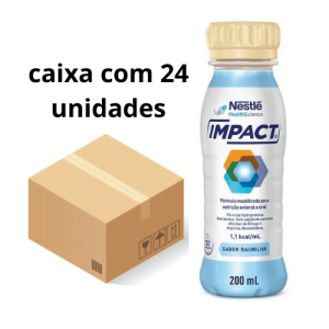 Impact Nestlé Sabor Baunilha 200ml - 24 Unidades
