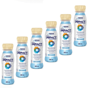 Impact Nestlé Sabor Baunilha 200ml - 6 Unidades