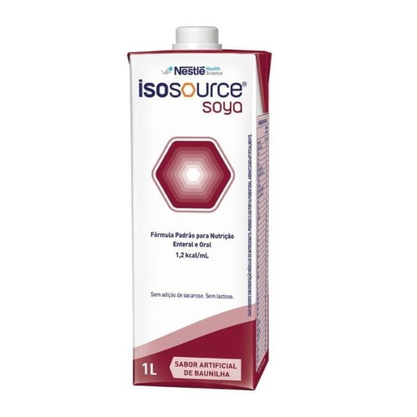 Isosource Nestlé 1.5 Sabor Soja e Baunilha 1000ml - 1 Unidade