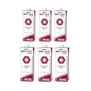 Isosource Nestlé 1.5 Sabor Soja e Baunilha 1000ml - 6 Unidades