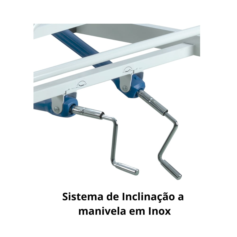 Cama Hospitalar Profissional Bi Articulada para até 180kg - Imagem 5