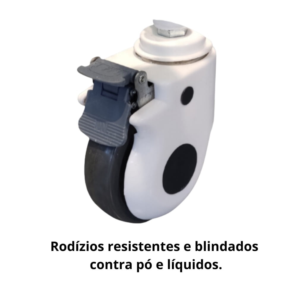 Cama Hospitalar Profissional Bi Articulada para até 180kg - Imagem 6